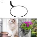 Wall Mount Flower Pot Holder Rings Iron Metal Pot Rings Holder. 