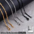 Cuban Bracelet For Girls and Women - 4 mm / 8 inch - Black Silver Golden Acrylic Stainless Steel Friendship Hand Band For Ladies - Best Friend Ship Bangle. 