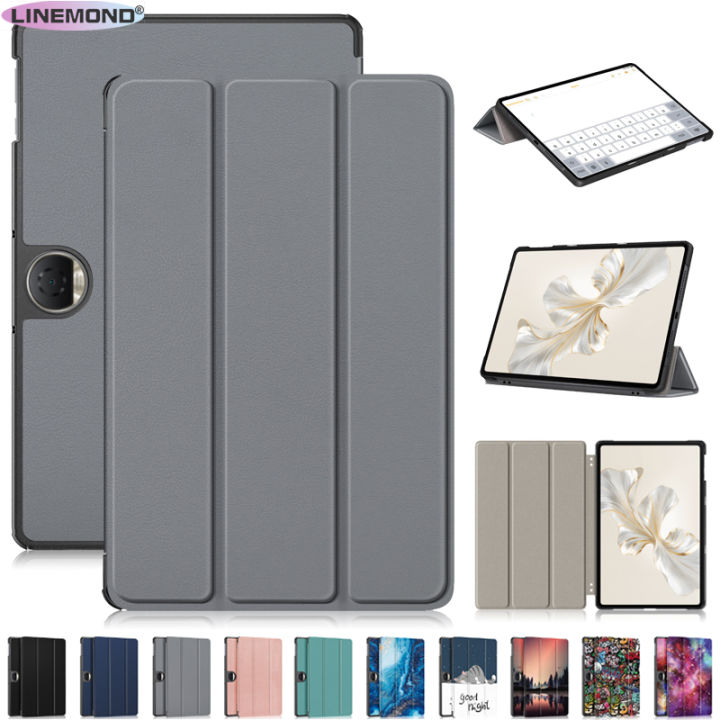 Stand Case For Honor Pad 9 Tablets 12.1 " Magnetic Leather Stand Hard Tablet Cover For Funda Huawei Honor Pad 9 Case
