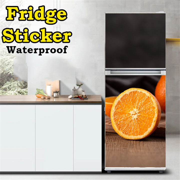 Self%20adhesive%20Fridge%20Door%20Sticker%20Oil%20Proof%20Scratch%20Proof%20-%20RED%20-%20Image%202