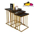 New modern design side table Nesting Set 3 Pieces Coffee table End Tables Side Table. 
