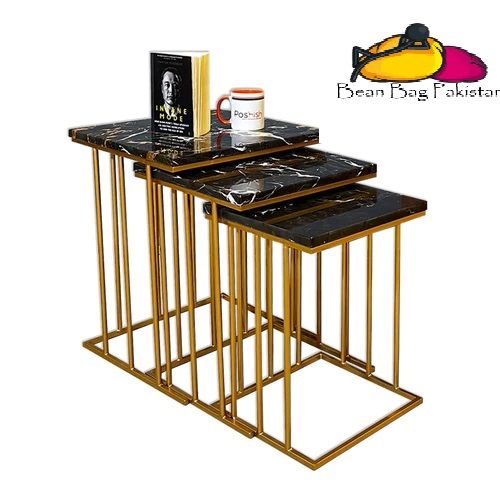 New modern design side table Nesting Set 3 Pieces Coffee table End Tables Side Table