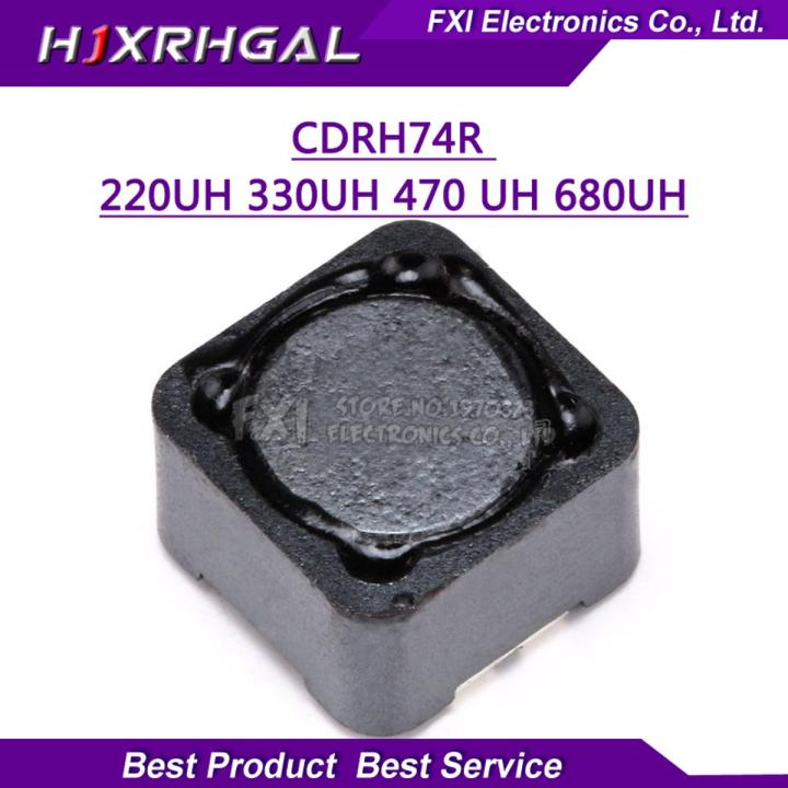 10PCS CDRH74R 7x7x4MM 220UH 330UH 470UH 680UH Shielded inductor Patch inductor