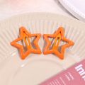 Children Star Shape Metal Snap Hair Clips Barrettes Girls Cute Hair Bobby Pins Hair Accessories Kids Candy Color Hairpins. 