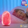 Gift City Presents 7 Color Changing USB Himalayan Salt Lamp for Home Decoration, Night Light, Pink salt lamp, Salt lamp bulb, Rock salt lamp, Asthma and Allergy Patients to Clean room Atmosphere - SL. 