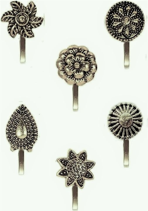 Oxidized%20jewellery%20Black%20silver%20Metal%20nose%20pin%20Non%20piercing%20Clip%20on%20Oxidised%20nose%20ring%20Stud%20for%20Girls%20&%20Ladies%20-%20Image%209