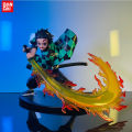 Hot Demon Slayer Anime Figure Tanjirou Agatsuma Zenitsu Kyoujurou Anime Model Action Figure PVC collection Toy for Kids Gift. 