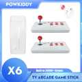 X6 Retro HD Wireless Video Arcade Game Console HDMI-compatible over 20,000 plus games, 2 Player Arcade Joysticks, Wired Arcade Joysticks for kids, Plug and play gaming arcade Joystick and fighting games best arcade joystick for 90s. 