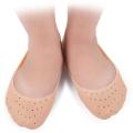 1 Pair Unisex Reusable Silicone Gel Socks Feet Moisturizing  Breathable Elastic Heel Cracked Protector Socks- Foot Skin Care Tools. 