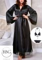 3 Piece Hot Sexy Silk Long Gown / Bridal Night Suit / Nightwear / Sleepwear / Night Dress. 