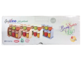 Spice Line Decora Masala Rack with 6 airtight Jars. 