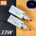 100% Original Xiaomi MI 33W Turbo Fast Charger Turbo Charge 2.0 Turbo Charger 33watt with Type C Cable for Mi 10, Mi 10T Pro, POCO M2 Pro, POCO X3, xiaomi Redmi note 9 pro 10X pro mi 9 9t PRO lite. 