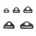 10pcs High Quality Plastic D-Ring Loop Insert Buckle 20/25/32/38/50mm Black Backpack Straps Webbing Buckle D-buckles Luggage Accessories. 