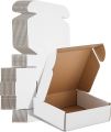 Craft Card Boxes Brown + White 2 in 1, For Gift Packing, Shipping Boxes Size 5" x 4.9" x 1.8". Packing Material. 