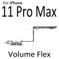 Volume Button Power Switch On Off Key Ribbon Flex Cable For iPhone 13 12 mini 12 11 Pro Max Replacement Parts. 