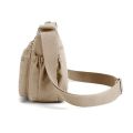 Women's Shoulder Crossbody Bag Waterproof Solid Color Black Pink Casual Handbag Messenger Bag. 