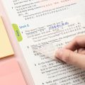 250PCS Waterproof Transparent Sticky Notes Memo Pad 50 Sheets Stickers Daily To Do List Note Paper for Student Office Stationery. 