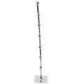 2X Wall Mount Waved Waterfall Hanger Rack 7 Beads Garment Display Hooks. 