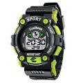 Sport Student Children Watch Kids Watches Boys Clock Child LED Digital Wristwatch Electronic Wrist Watch for Boy Gift - intl. 