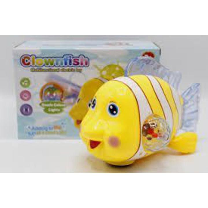 Clown Fish Flashing Lights and Music (Cell Operated) Box packed