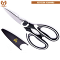 Kitchen Scissors, Multi-Function Stainless Steel Kitchen Scissors, Vegetable Slicer Scissors with Cover Kitchen Tool By Muhandisaan Trading. 