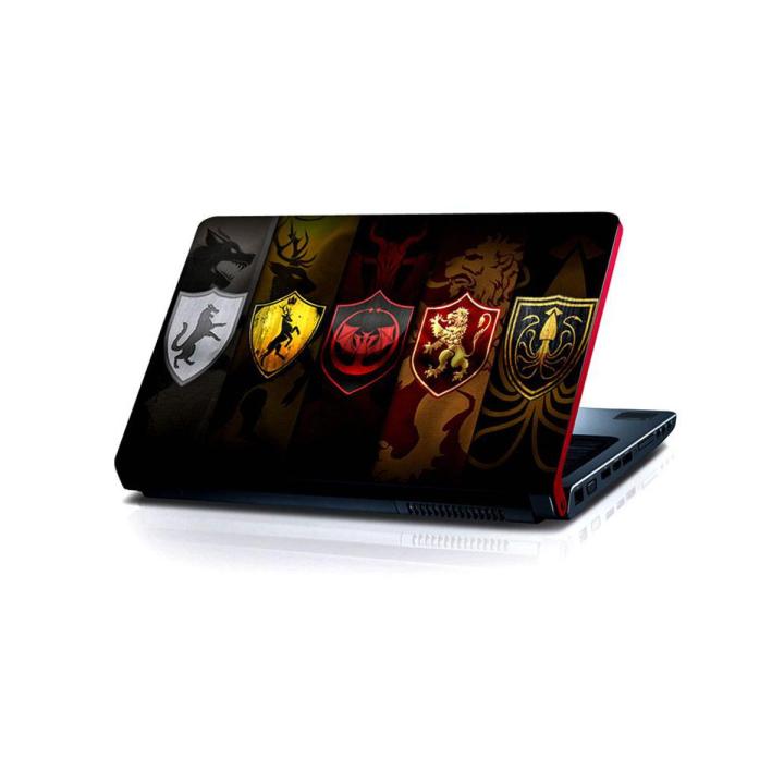 shopekeed game of thrones hd laptop back cover vinyl skin 11 12 13 14 15.6 inch for all laptop notebook sticker