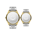 SVESTON SAPPHIRE SV-7481-C-5 Stainless Steel Couple Watch. 