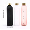 1 Litre Motivational Water Bottle For Girls, Boys, Gym, Home Use And Travel | Portable Water Bottle With Time Marker 1000 ML | Colorful Drinking Water Bottle |  Water Bottle For Fitness, Outdoor Sports | BPA Free Grade Plastic Leak Proof. 