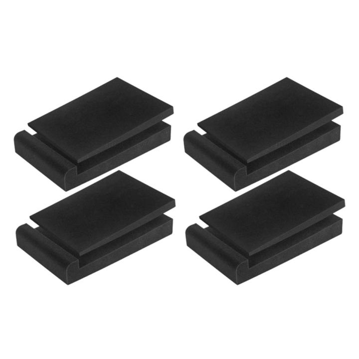 4X Speaker Pads, Isolation Pads,High Density Studio Monitor Foam, Studio Monitor Stand Pads, Speaker Base,28X19X4cm