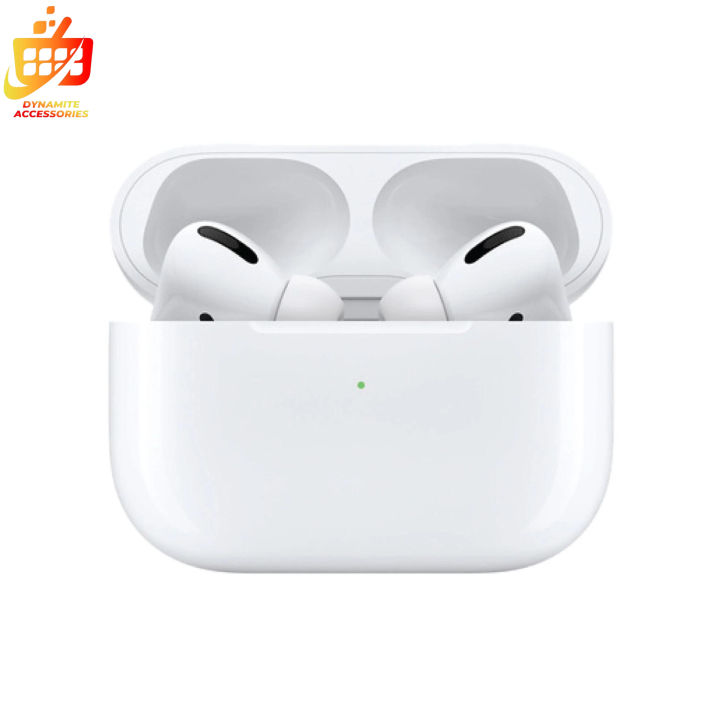 AirPods Pro Wireless Earbuds with Bluetooth 5.0, Deep Bass & Superior Sound Quality, Pop-Up Feature, Extra Eartips, Charging Case – Universal Compatibility