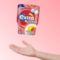 Wrigleys Extra  Refreshers  Strawberry & Lemon  Bubble Sugar Free Chewing Gum 67g 30 pcs. 