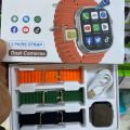 TK8 Plus Smart Watch Dual Camera Super Amoled Screen 4GB+64GB 5G Wifi 3 straps. 