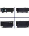 Mini Home Cinema WiFi HD Projector - Black. 