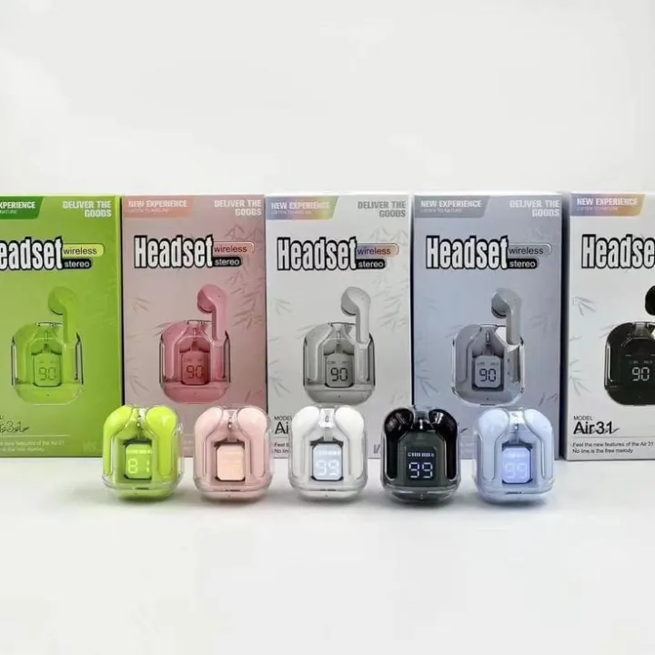 WKSHOP%20Air%2031%20Transparent%20Wireless%20Earbuds%20Bluetooth%205.3%20TWS%20Earphones%20HD%20Bass%20Touch%20Control%20Noise%20Reduction%20Gaming%20Earbuds%20Long%20Battery%20Stereo%20Sound%20Compatible%20with%20Android%20iOS%20Mobile%20Phones%20Charging%20Case%20Low%20Latency%20Handsfree%20Music%20Ear%20Buds%20-%20Image%202