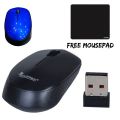 WIRELESS MOUSE 2.4 GHZ PREMIUIM QUALITY GOLDFINCH GF-2800 PLUG & PLAY FOR HOME OFFICE & OTHER USES. 