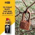 "Ultimate 400ml Rust Remover and Anti-Rust Spray for Bikes, Cars, and Metal Tools | MUBAH 100% Accurate | Top Rust Remover for Auto, Chrome, Steel, Multipurpose Use | Best Metal Cleaner, Penetrating Oil, Lubricant | Long-Lasting Protection". 