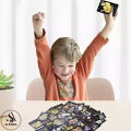 55 Pcs Pokemon Gold Foil Cards Anime Cartoon Pokemon English Version Tcg Card - 55 Pcs Pokemon Cards Box For Fans Rare Collection Card Child Toys Gifts - Golden Edition. 