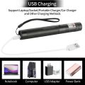 303 Green laser pointer pen usb rechargeable Long Range high power green laser Accessories for cats Toy Torch pen pointer. 