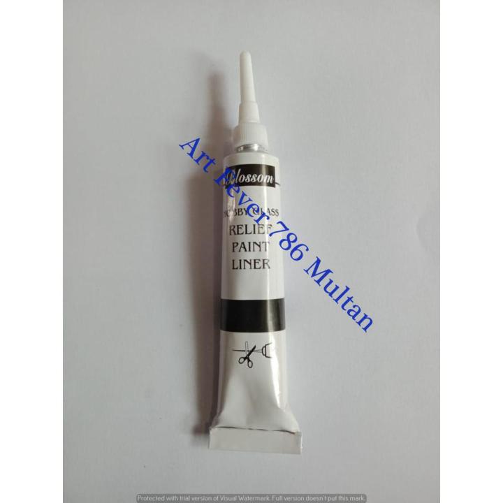 Glass Paint outliner Black
