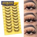 Green forest Artificial Eyelash Easy to Use Eye Extension Thick Fluffy Lashes. 