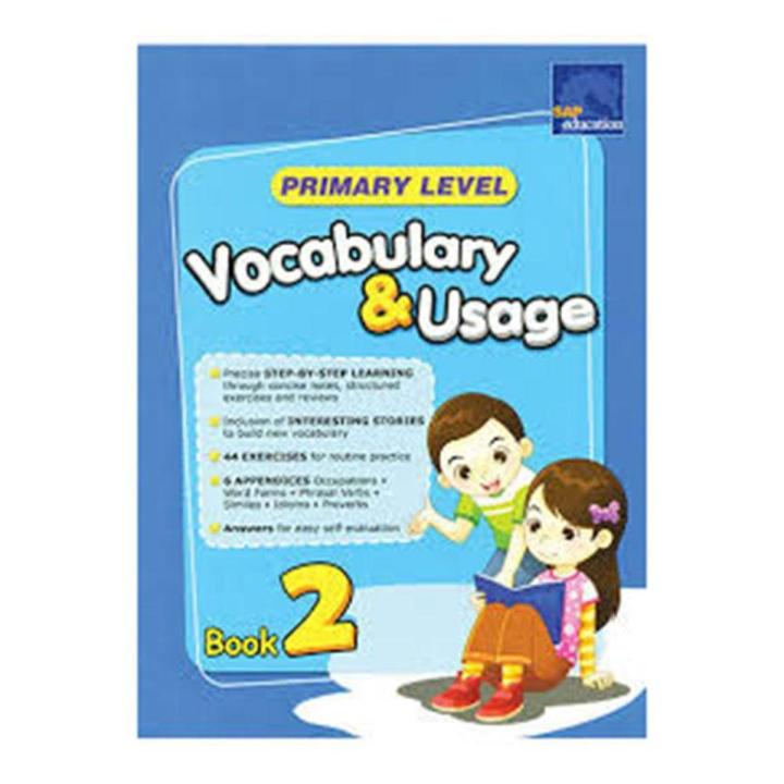 Primary Level Vocabulary And Usage: Book 2 (Pb) | Daraz.pk