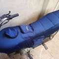 Best quality bike seat cover for 70CC and 125 with 12 soft foam. 