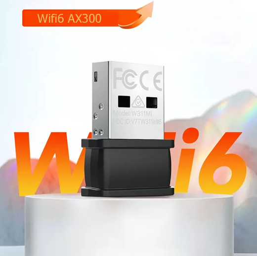 Tenda AX300 Wi-Fi 6 Wireless Nano USB Adapter W311MI