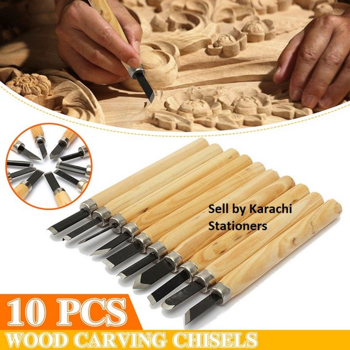 10pcs set Wood Carving Tool Set for Artists