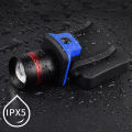Telescopic Zoom Headlight Cap Brim Clip Lamp Night Outdoor Light Flashlight. 