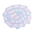 Self Adhesive Label 12Sheets Blank Sticker Note Bar Sticky Writable Name Sticker XINZE. 