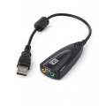 5H V2 - USB 7.1 Sound Card Steel Series - Black. 
