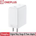 65 watt WARP Charger for OnePlus All Models With Data Cable |Warp Charger for OnePlus with Fast Charging Cable USB C to USB C - 65W Power Adapter. 