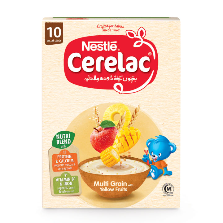 Baby Food - NESTLE CERELAC Yellow Fruits 175g