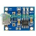TP 4056 Charging Module 1A 18650 Lithium Battery Charger Module Micro USB and Type C With Battery Protection BMS - 3.7V. 